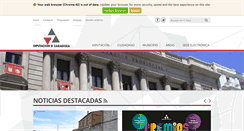 Desktop Screenshot of dpz.es